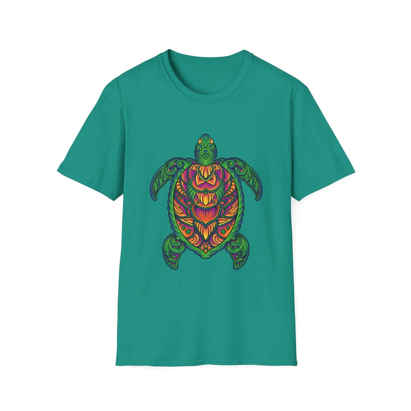 Turtle Floral Vintage Ornament - Mleem