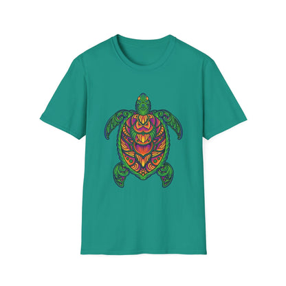 Turtle Floral Vintage Ornament - Mleem