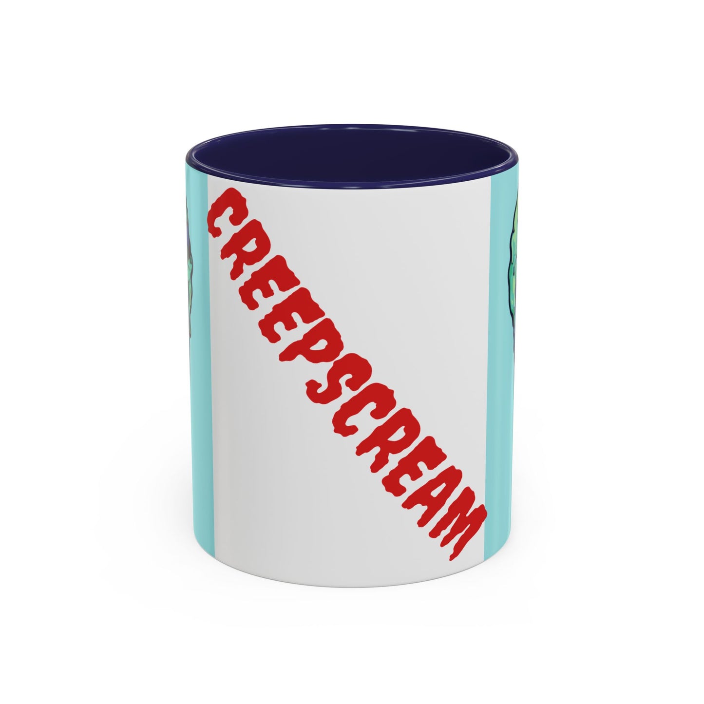 Creepy Ice Cream Mug - Perfect for Halloween, Unique Gift for Coffee Lovers, Spooky Decor, Creepscream Design, Fun Kitchenware