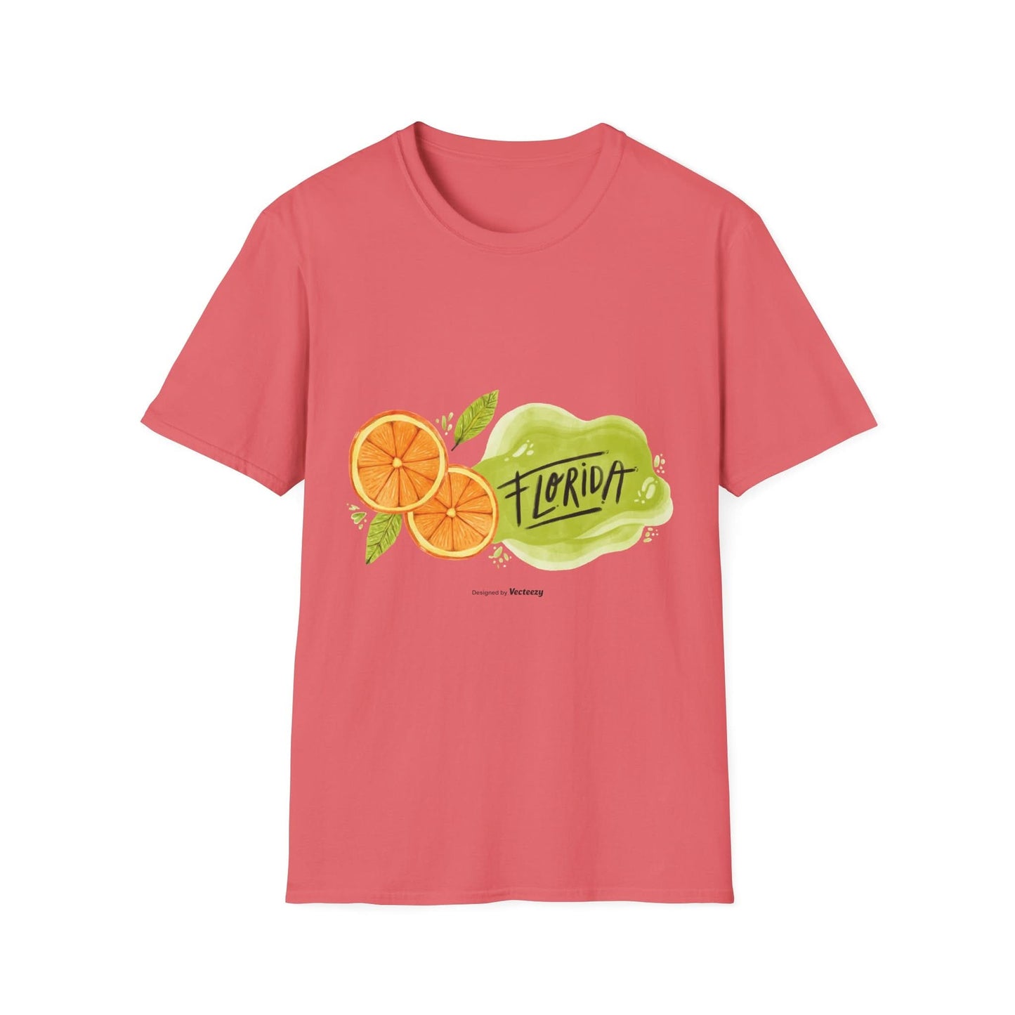 Florida Orange County Watercolor - Mleem