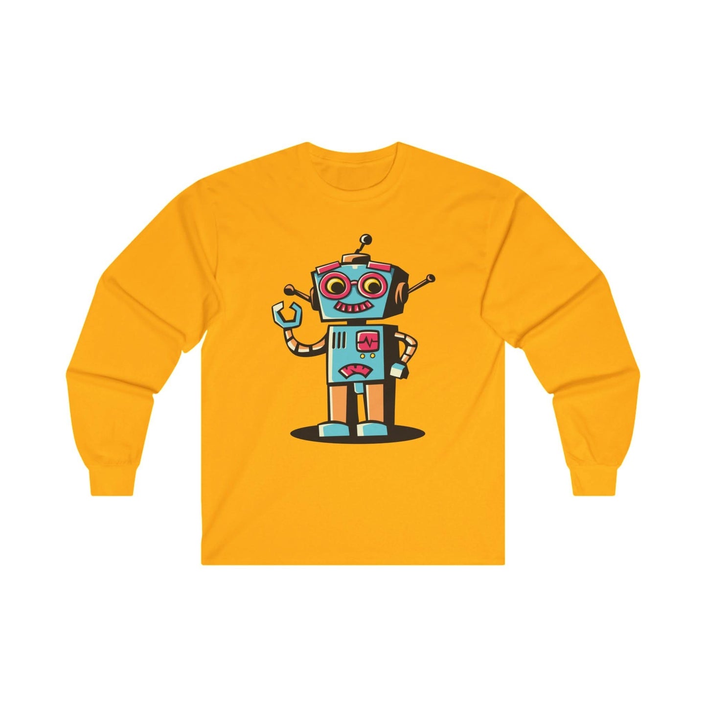 Retro Robot Cartoon Character - Mleem