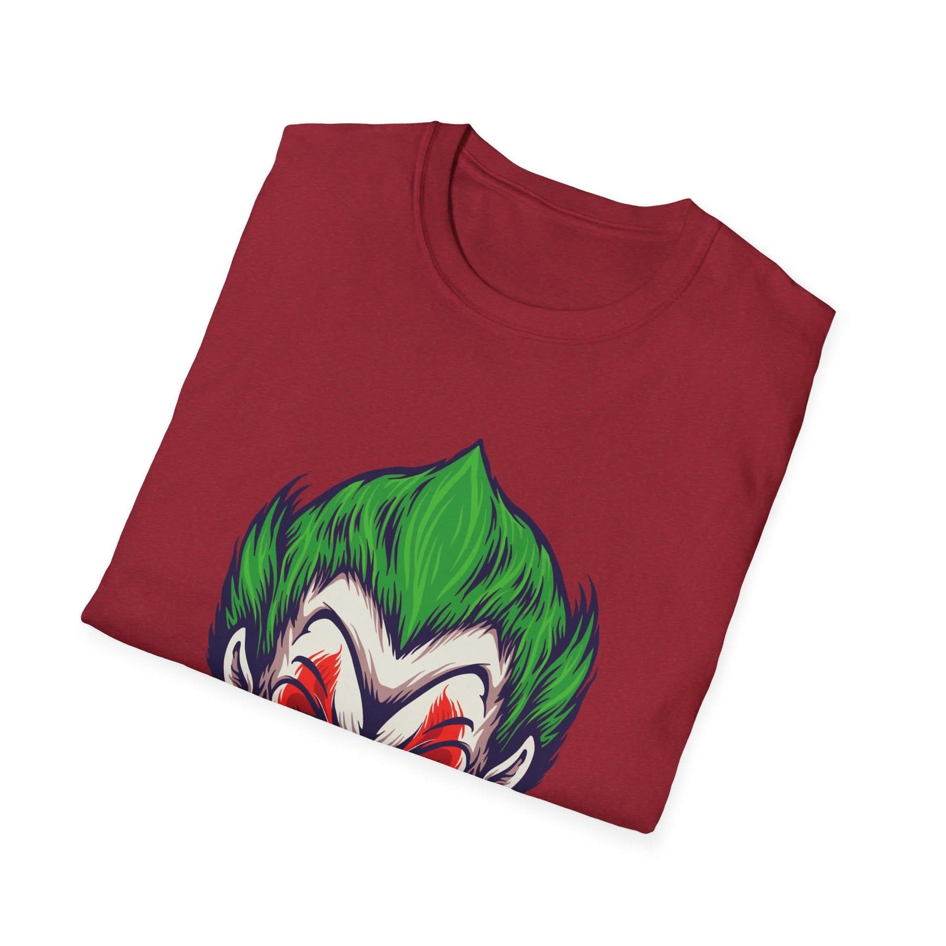 Angry Joker Clown Illustration - Mleem