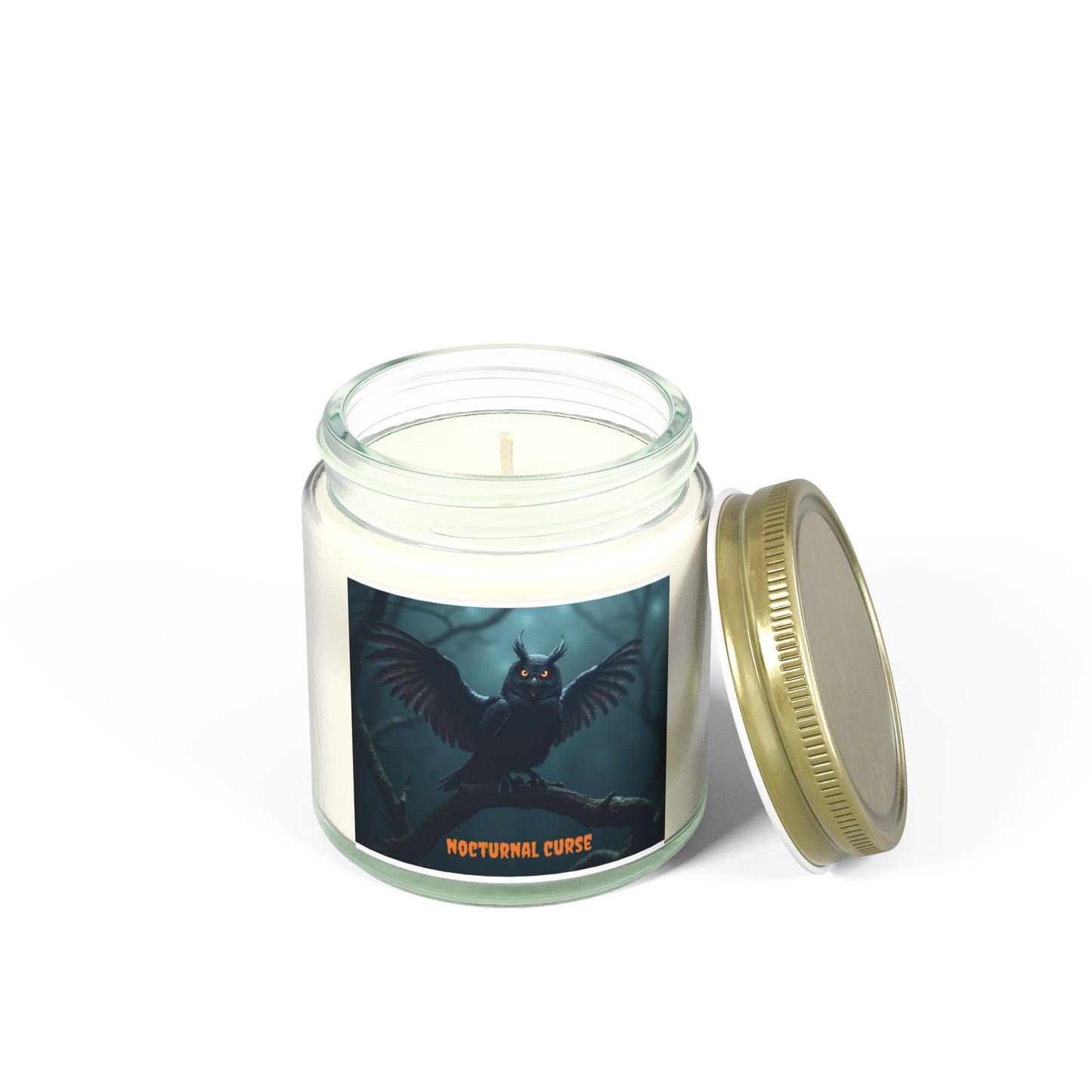 Nocturnal Curse Scented Candle - Spooky Home Decor, Aromatherapy Gift, Halloween Candle, Unique Home Fragrance