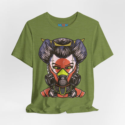 Futuristic Graphic Tee for Gamers - Unisex Jersey Short Sleeve