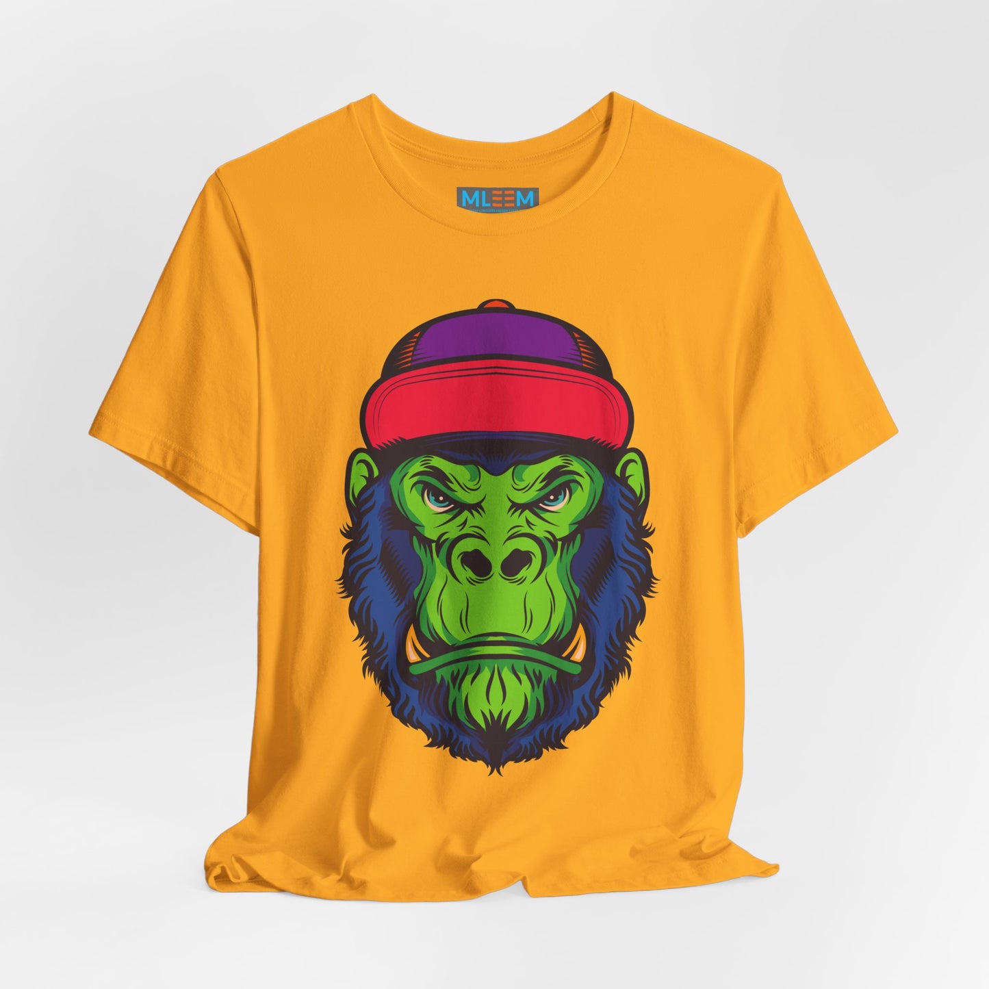 Vibrant Gorilla Graphic Tee - Unisex Short Sleeve T-Shirt