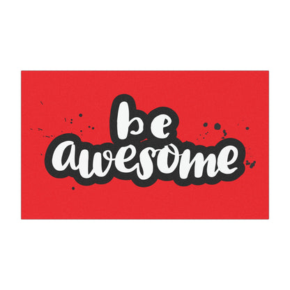 Be Awesome Car Magnet - Fun Auto Decor, Inspirational Quote, Gift for Friends, Motivational Accessories, Car Décor