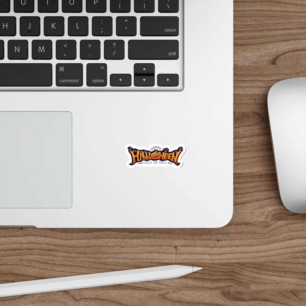 Halloween Die-Cut Stickers, Trick or Treat Decor, Spooky Laptop Decal, Festive Gift, Halloween Party Essentials