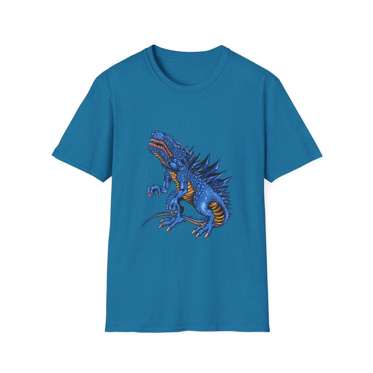 Scary Blue Dinosaur Monster - Mleem
