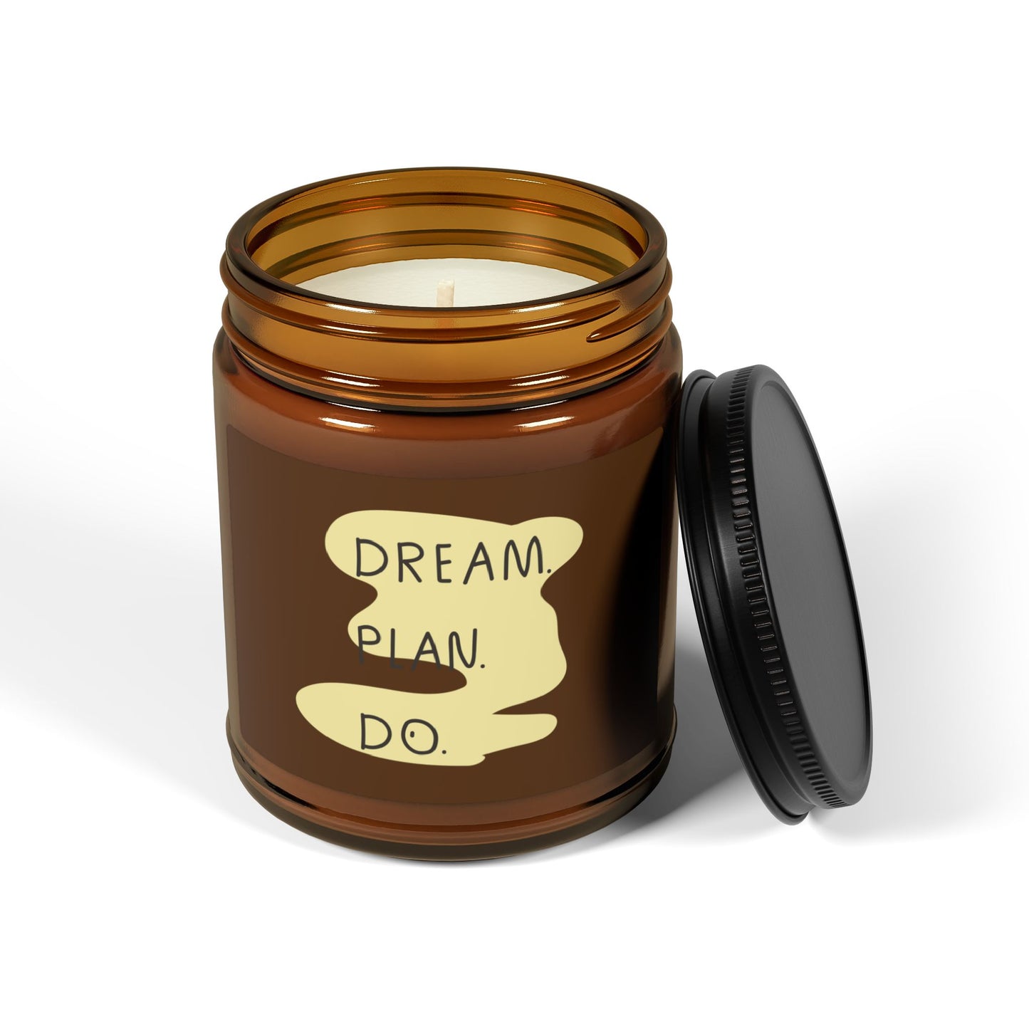 Dream Plan Do Scented Soy Candle - Cozy Home Decor,  Motivational Home Fragrance