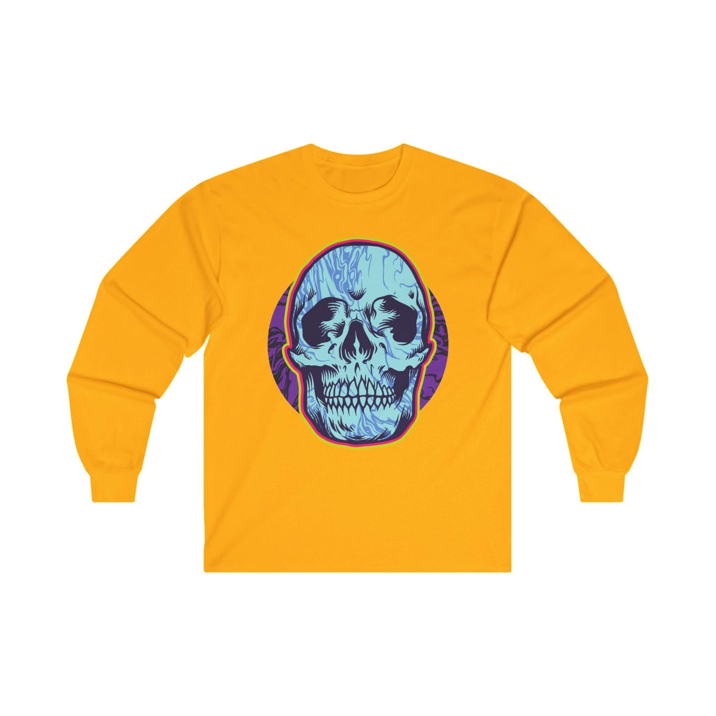 Psychedelic Skull Head - Mleem