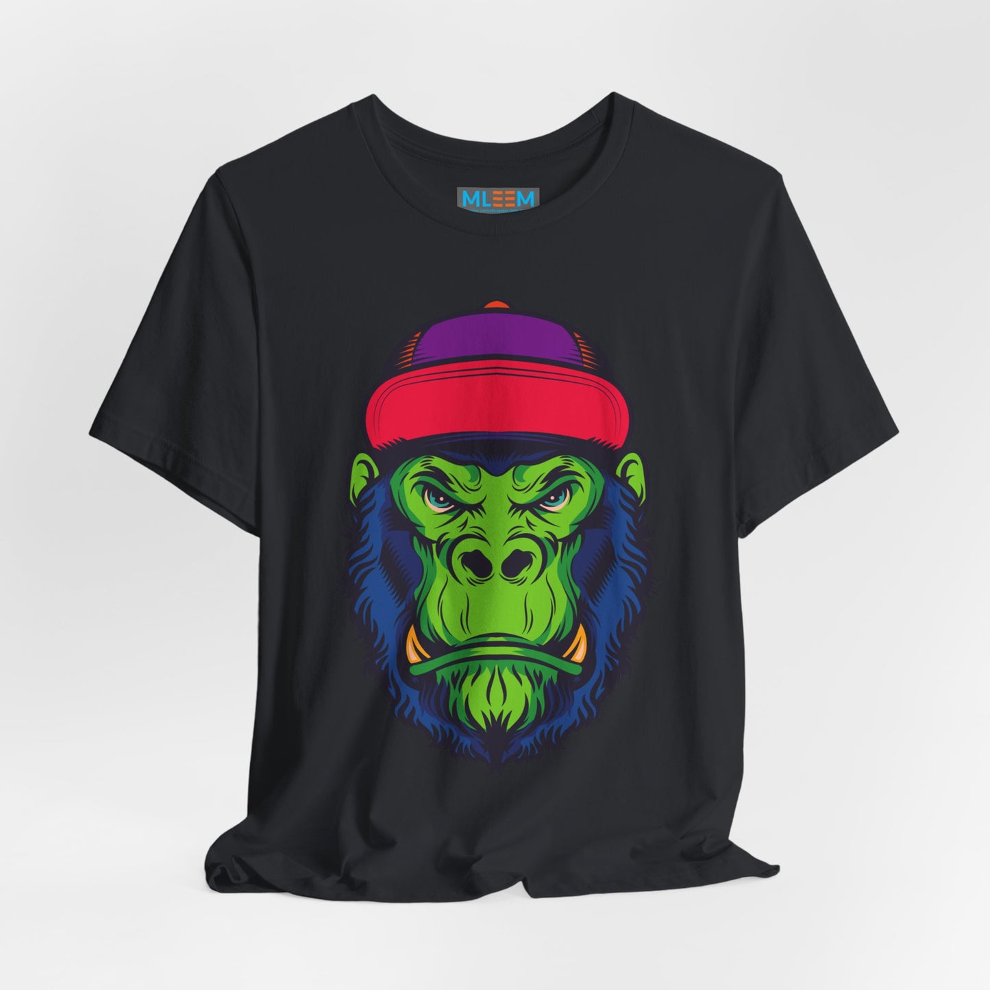 Vibrant Gorilla Graphic Tee - Unisex Short Sleeve T-Shirt