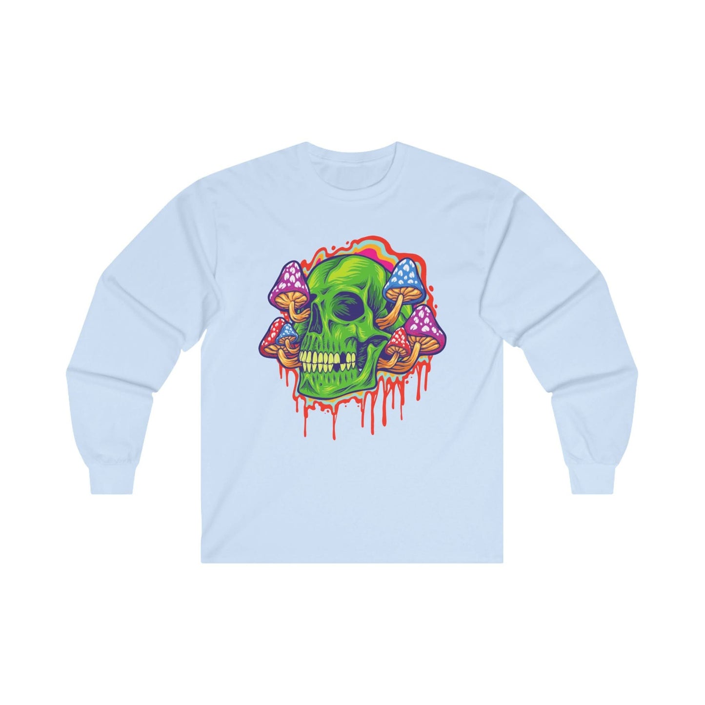 Psychedelic Mushroom Skull - Mleem