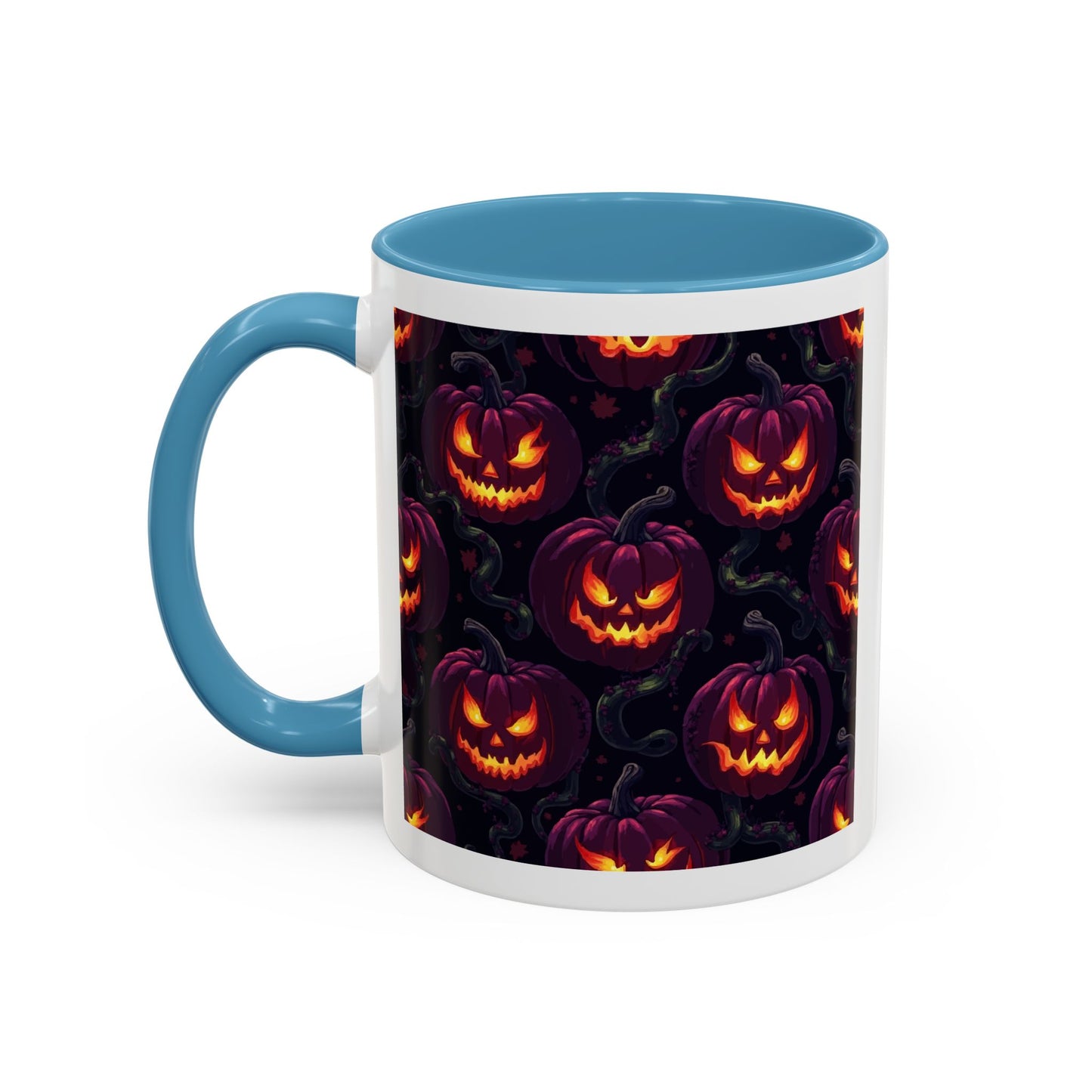Halloween Pumpkin Coffee Mug, Spooky Ceramic Cup, Fall Decor, Autumn Gift, Halloween Party Essential, Seasonal Drinkware