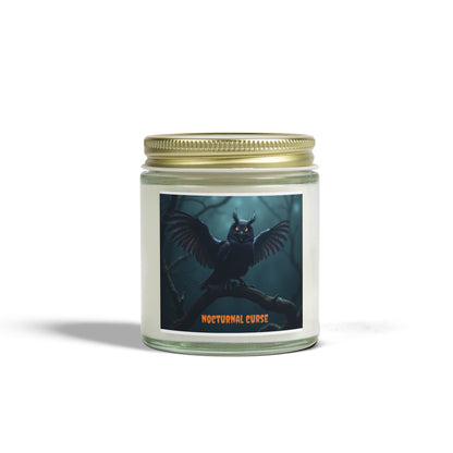Nocturnal Curse Scented Candle - Spooky Home Decor, Aromatherapy Gift, Halloween Candle, Unique Home Fragrance