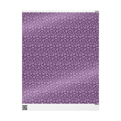 Charming Floral Wrapping Paper, Gift Wrap for Birthday, Wedding, Baby Shower, Holiday Celebrations, Decorative Gift Wrapping, Eco-friendly