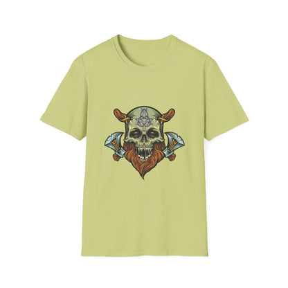 Viking Skull Warrior with Axe - Mleem