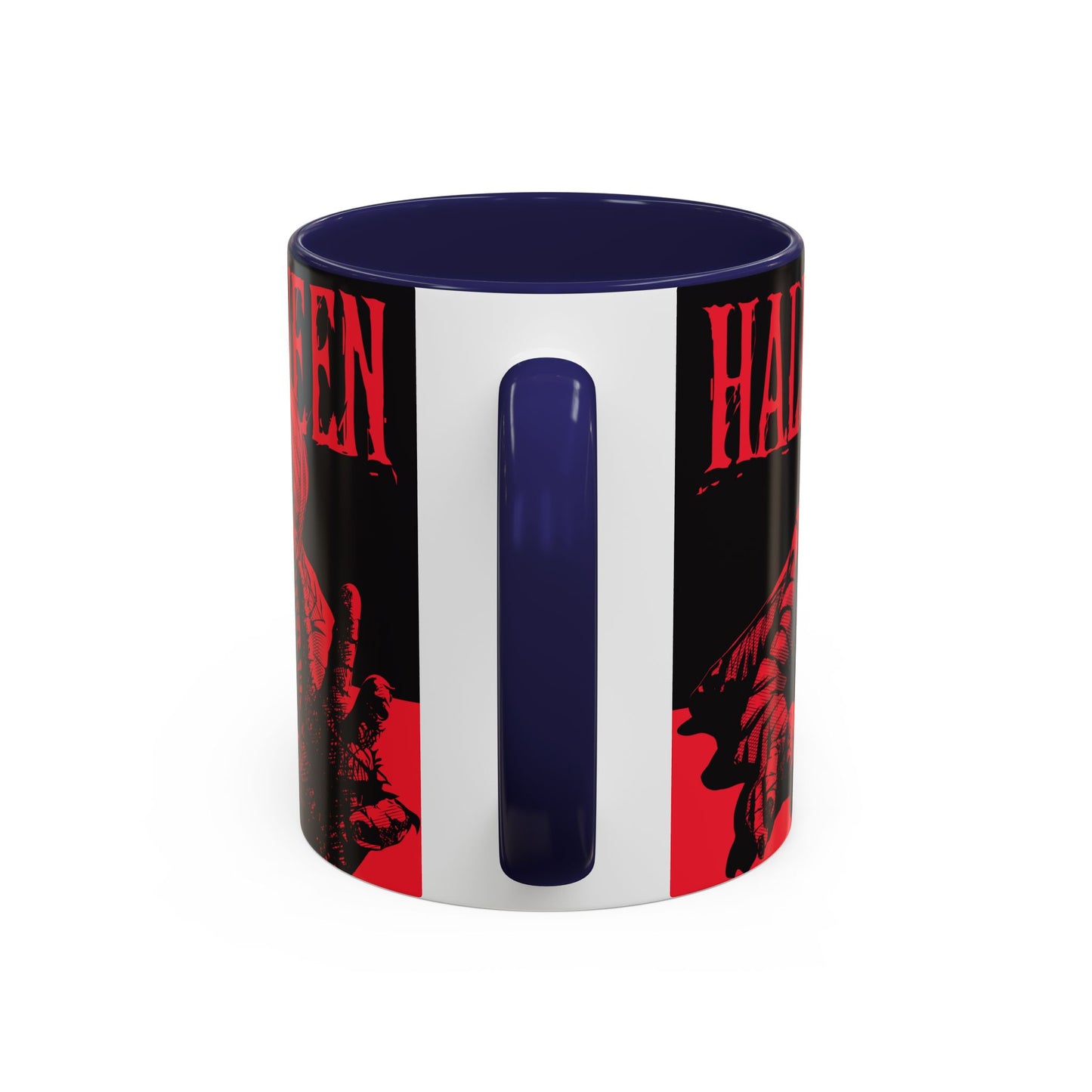 Halloween Accent Coffee Mug | Spooky Coffee Cup for Halloween Lovers, Trick or Treat Mug, Horror Decor, Gift for Fans