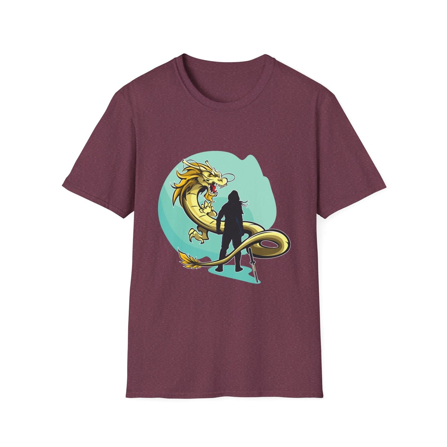 Swordsman Challenging The Dragon - Mleem