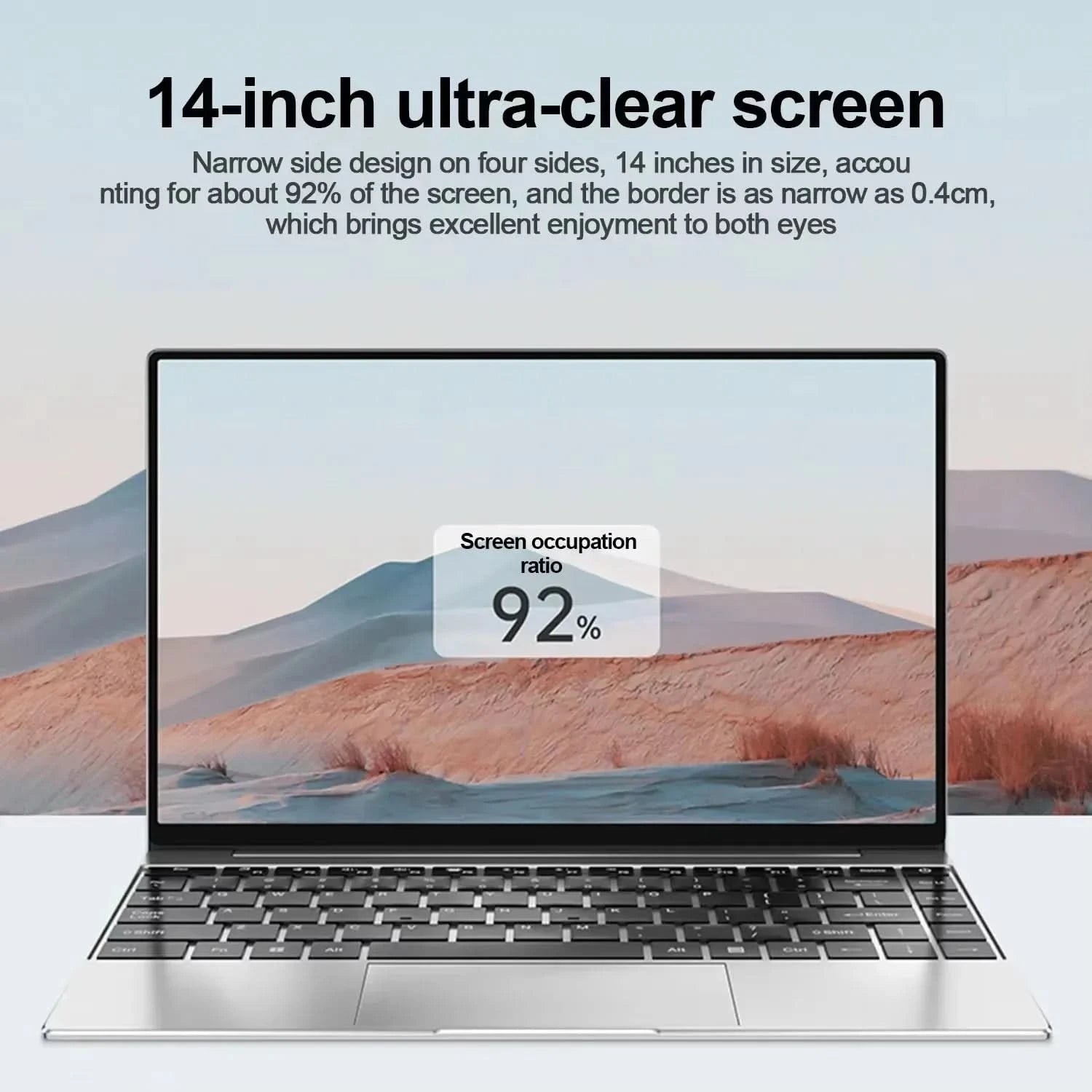 14.1"Ultra Slim Laptop 16GB RAM 2TB SSD Intel N3700 Notebook Gamer 1920*1080 Display Office Study Computer PC Windows 11 Pro - 14:29#16GB 128GB - 14.1"Ultra Slim Laptop 16GB RAM 2TB SSD Intel N3700 Notebook Gamer 1920*1080 Display Office Study Computer PC Windows 11 Pro - Mleem