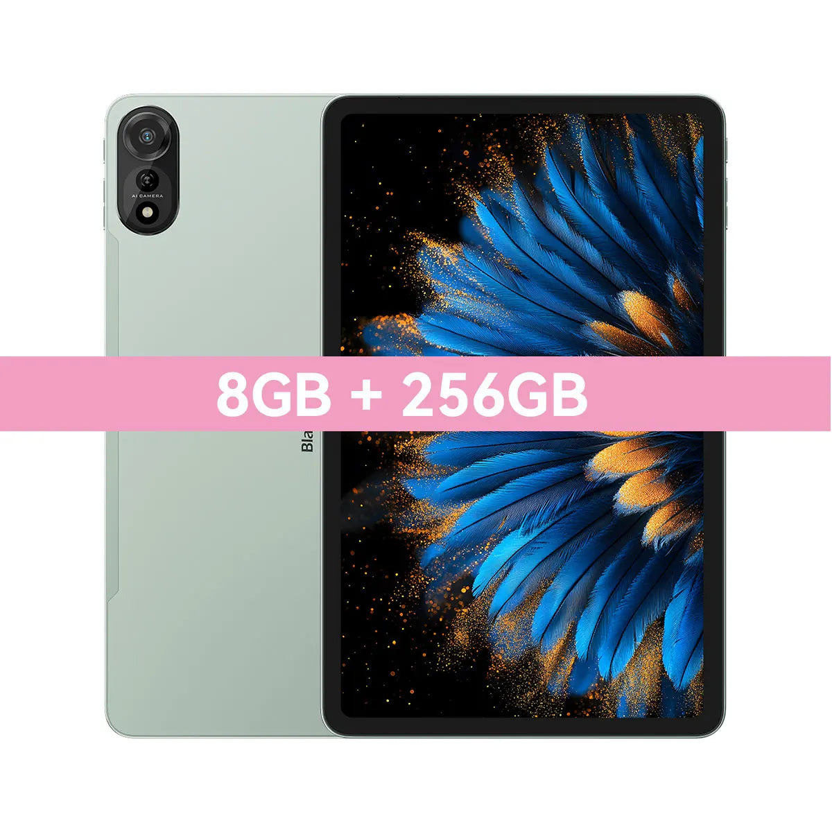 Blackview MEGA 2 Tablet PC 12'' 2K FHD+ Display Unisoc T615 12GB+12GB RAM 256GB ROM 9000mAh Battery 16MP Android 15 4G Tablets - Mleem