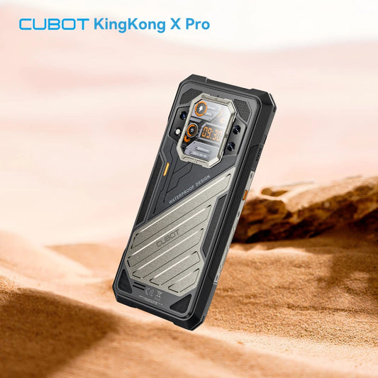 CUBOT KINGKONG X PRO Rugged 5G Smartphone MTK Dimensity 8200 144Hz 6.72"Screen 10200mAh 24GB/48GB RAM+256GB ROM 100MP Camera NFC - Mleem