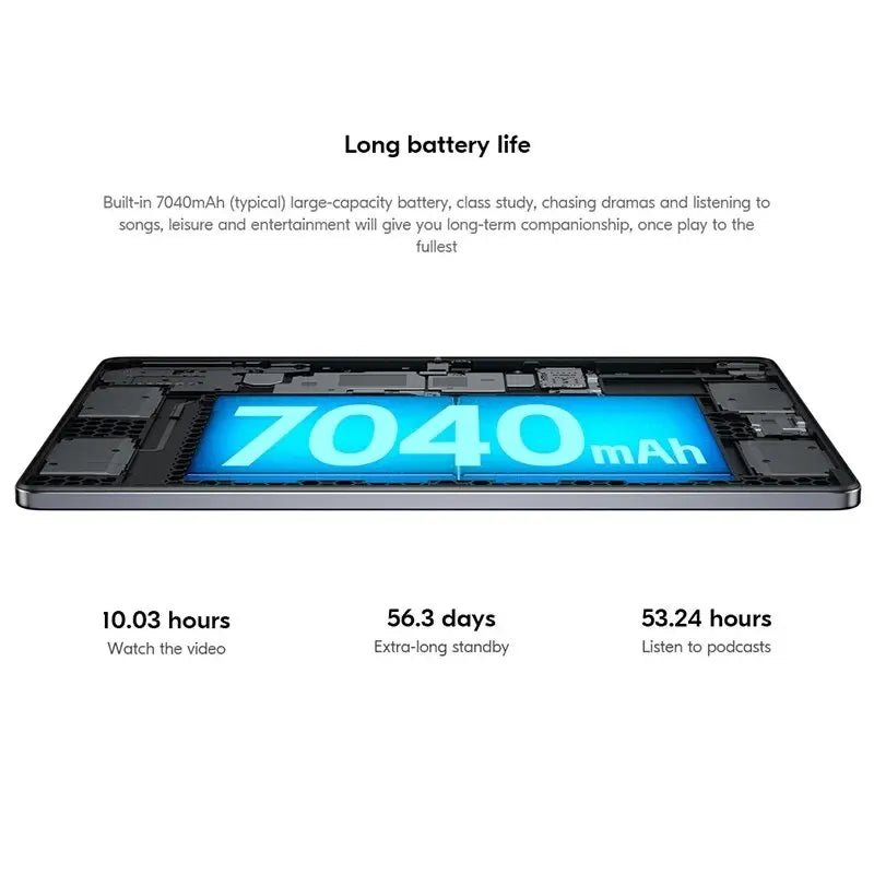 Global ROM Lenovo XiaoXin Pad 2024 Tablet 8GB 128GB Pads Qualcomm Snapdragon 685 Octa Core 11" WIFI 8MP Cam7040mAh 20W Charger - Mleem - 14:691#Grey;200000828:200003983#6GB128GB - Global ROM Lenovo XiaoXin Pad 2024 Tablet 8GB 128GB Pads Qualcomm Snapdragon 685 Octa Core 11" WIFI 8MP Cam7040mAh 20W Charger - Mleem