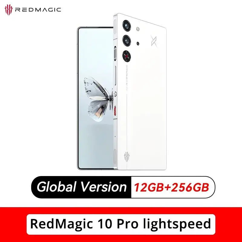 Global Version RedMagic 10 Pro 5G Gaming Phone 6.853" Snapdragon 8 Elite 7050mAh 80W Charge 50MP NFC - Mleem