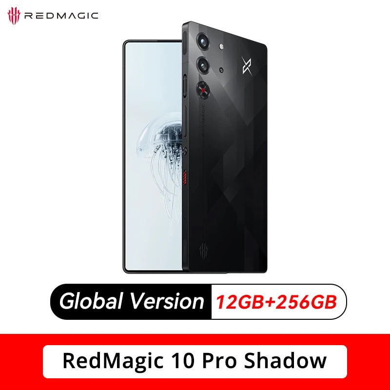 Global Version RedMagic 10 Pro 5G Gaming Phone 6.853" Snapdragon 8 Elite 7050mAh 80W Charge 50MP NFC - Mleem