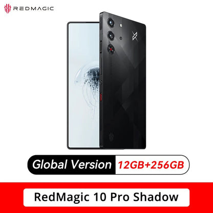 Global Version RedMagic 10 Pro 5G Gaming Phone 6.853" Snapdragon 8 Elite 7050mAh 80W Charge 50MP NFC - Mleem