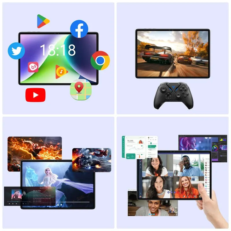N-ONE NPad S 2023 10.1inch Tablet Pad 1280X800 HD 4GB 64GB Android 12 MTK8183 8-Cores 6600mAh Dual WIFI BT5.0 Tablettes - Mleem