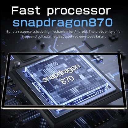 New Global Pad 6 Pro HD Screen 11.6-inch Tablet Snapdragon 870 Android 12 10000mAh 16GB+1TB tablette PC 5G Dual SIM Card Or WIFI - Mleem