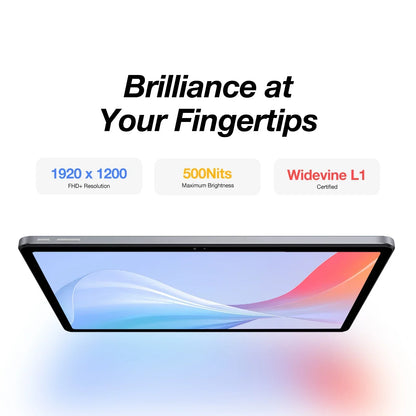 AGM T2 Tablet 11'' FHD+ IPS Display MTK-G91 Octa-Core 8GB RAM 256GB ROM 13MP+2MP Macro 8000mAh Dropproof Android Tablet For Kids