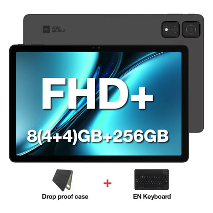 AGM T2 Tablet 11'' FHD+ IPS Display MTK-G91 Octa-Core 8GB RAM 256GB ROM 13MP+2MP Macro 8000mAh Dropproof Android Tablet For Kids