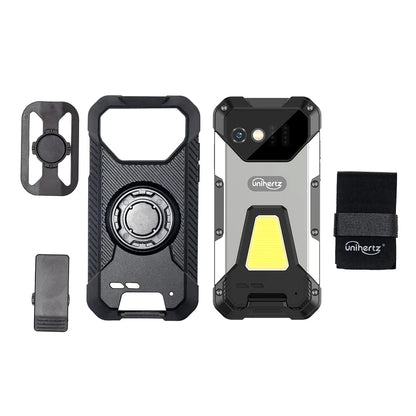 Unihertz 8849 Tank Mini Rugged Smartphone 4.3 Inch Display Android 13 Helio G99 Octa Core 5800mAh 100MP Cameras 24GB 256GB IP68 - Mleem
