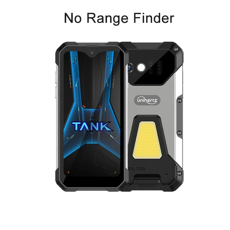 Unihertz 8849 Tank Mini Rugged Smartphone 4.3 Inch Display Android 13 Helio G99 Octa Core 5800mAh 100MP Cameras 24GB 256GB IP68 - Mleem