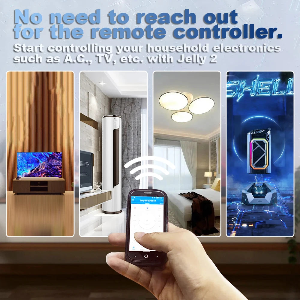 Unihertz Jelly 2 Mini Phone Pocket Android 11 Helio P60 Octa Core 4G LTE Dual-SIM Unlocked Smartphone 6GB+128GB NFC Cellphone - Mleem