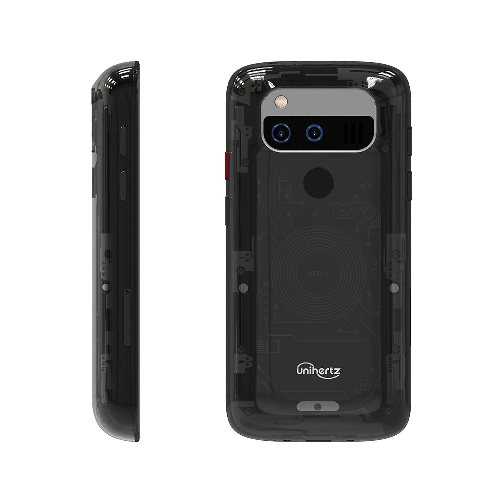 Unihertz Jelly Max, Small 5G Android 14 Black Smartphone with 66W Fast Charging Multiple Languages Support. - Mleem