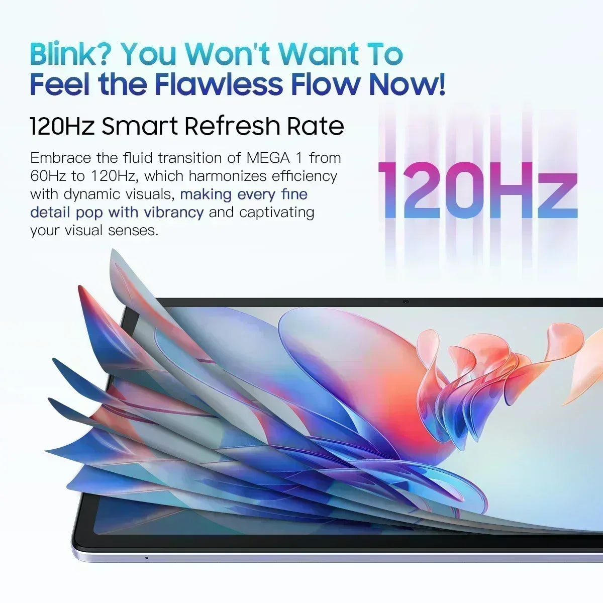 【World Premiere】Blackview MEGA 1 Tablet 11.5 inch 2.4K 120Hz Display 8GB 256GB 50MP+13MP Camera 8800mAh 33W Fast Charging Pad P - Mleem